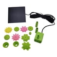 thumbnail image 2 of TIMIFIS Pool Fountain Upgraded Leaf Solar Fountains Smart Small Solar Powered Water Fountains Bird Bath ummer, 2 of 9