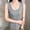 Gray, variant on ITSAME Women's Tank Tops Scoop Neck Stretchy Sleeveless Shirts Summer Tunic Casual Tops Army Green Size Free Size