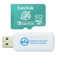 thumbnail image 1 of Tarjeta MicroSDXC Everything But Stromboli 512 GB U3 4K UHS‑I, 1 of 6