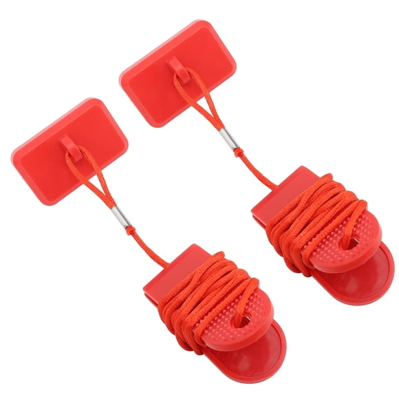 Treadmill Safety Key, Firm Clip 2PCS Lightweight Running Machine Safety Key Emergency Stop for Most Treadmill