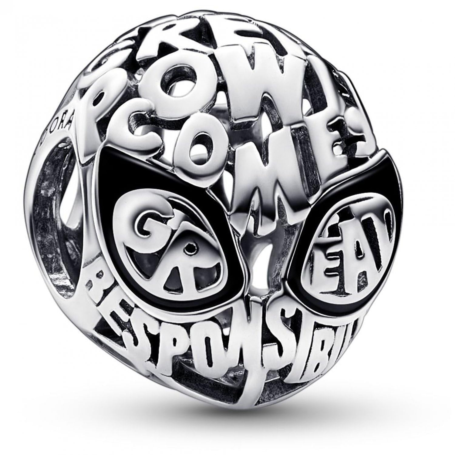 Pandora Marvel Spider-Man Mask Charm