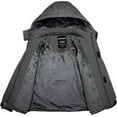 thumbnail image 5 of Wantdo Boy's Winter Coat Insulated Snow Jacket Warm Snowboard Jacket Dark Gray 10/12, 5 of 10