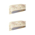 thumbnail image 4 of VONKY PVC Border Wall Corner Stick Durable And Waterproof Surface With Exquisite Workmanship Wallpaper For Living Room Decor Beige garden 2Set, 4 of 6