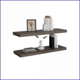 thumbnail image 6 of Floating Shelves Ecco 31.5'' Wide Set of 2 for Bedroom, Bathroom, Living Room | Modern | Particle Board, 6 of 8