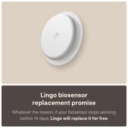 Lingo Continuous Glucose Monitor (CGM) & App. Made by Abbott. Know the Impact of What You Eat. 1 Lingo Biosensor Lasts Up To .