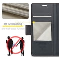 thumbnail image 6 of CaseMe Leather For iPhone 11 Pro Wallet Case with RFID Blocking, For iPhone 11 Pro Case Wallet for Women Men Card Holder Magnetic Clasp Kickstand Folio Case for iPhone 11 Pro,Black,For iPhone 11 Pro, 6 of 11