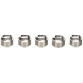 thumbnail image 4 of ZOUSSIQI 50Pcs Helical Threaded Inserts M10x1.25 Spiral Circle Repair Insert Reducer Nut Stainless Steel Threaded Expand Socket Set(M10x1.25x2.5D) CA919-47337, 4 of 9