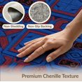 thumbnail image 6 of ODIKA 8'x10' Washable Area Rug Arcade Console Icons Throw Alfombra Video Led Desk Gamer Dice Refined Structured for Dining Room, Large Office, Lounge, Non-Slip Chair-Friendly Mat, 6 of 7