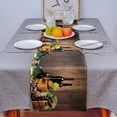 thumbnail image 4 of Wine Glass Wine Fruit Grapes Table Runner Home Wedding Table Flag Mat Table Centerpieces Decoration Party Dining Long Tablecloth, 4 of 7