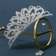 thumbnail image 5 of Tocado de corona para niñas, tocado de aleación, tiara de aleación con diamantes de imitación para fiesta, 5 of 5