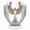A, variant on WEGFTDUOP Cross Angel Figurines with Wings - Gorgeous Acrylic Boho, Gracefully Wings Wrap Around The Cross Desk Decor for Office/Living Room