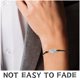 thumbnail image 4 of Pulsera ajustable 2 unids pulsera decorativa de la pulsera trenzada de muñequera (negro), 4 of 5