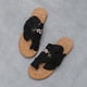 thumbnail image 4 of Zapatillas de verano para mujer con flores bordadas, sandalias, zapatos informales para mujer, zapatillas con chanclas Wmkox8yii  ytu7057, 4 of 8