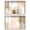 Blonde Frame, variant on Neutral Luxe Living Duo Shadowbox Print Boho Wall Decor by Art Remedy, Black Frame, 15 x 10