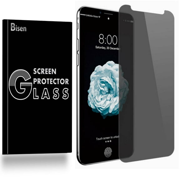 For iPhone 12 Pro Max (2020) [BISEN] Privacy Anti-Spy Tempered Glass Screen Protector, Anti-Scratch, Anti-Shock, Shatterproof