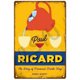 thumbnail image 3 of Letreros de hojalata de metal, placa Un Richard Un Vati, decoración de pared, carteles vintage, pintura de hierro para cuevas de hombres, cafeterías, jardines, clubes y bares, 3 of 5