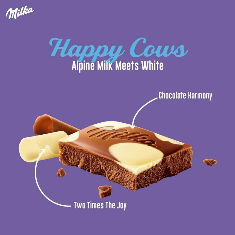 Amazon.com : World's Best Milka Chocolate - Happy Cows, 10