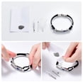 thumbnail image 6 of Men's Leather Bracelet Cremation Jewelry For Ashes Bracelets Funeral Urn Bracelet for Ashes Holder, 6 of 7