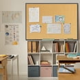 thumbnail image 6 of JILhome 47" x 35" Cork Board, 4'x3' Bulletin Board, Pin Boards for Walls, Office, Home, Black Aluminium Frame, 6 of 7
