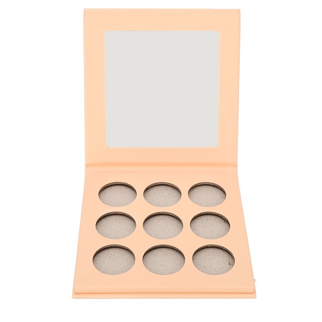 Caja De Sombra De Ojos Vacía, Portátil, 9 Compartimentos, Resistente Al Agua, Bricolaje, Paleta De Maquillaje Vacía, Contenedor De ABS Para Tienda De Cosméticos Para ANGGREK Empty Makeup Palette