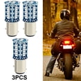 thumbnail image 1 of 3 Uds Luces Freno Intermitentes Trasera Coche para Coches Motocicleta () Azul, 1 of 5