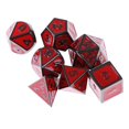 thumbnail image 4 of 7 Piezas s Aleación De Dados Poliédricos MTG (D4 + D6 + D8 + D10 + D12 + D20) rojo Yotijar Dados poliédricos de aleación, 4 of 6