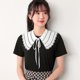thumbnail image 2 of Capa de encaje para mujer, cuello falso, cuellos desmontables, cuello de blusa, 2 of 2