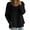 503_Black, variant on Sweatshirt for Women Spring Fashion Clothing Crew Neck Casual Women's Blouses Classic Womens Long Sleeve Tops Black