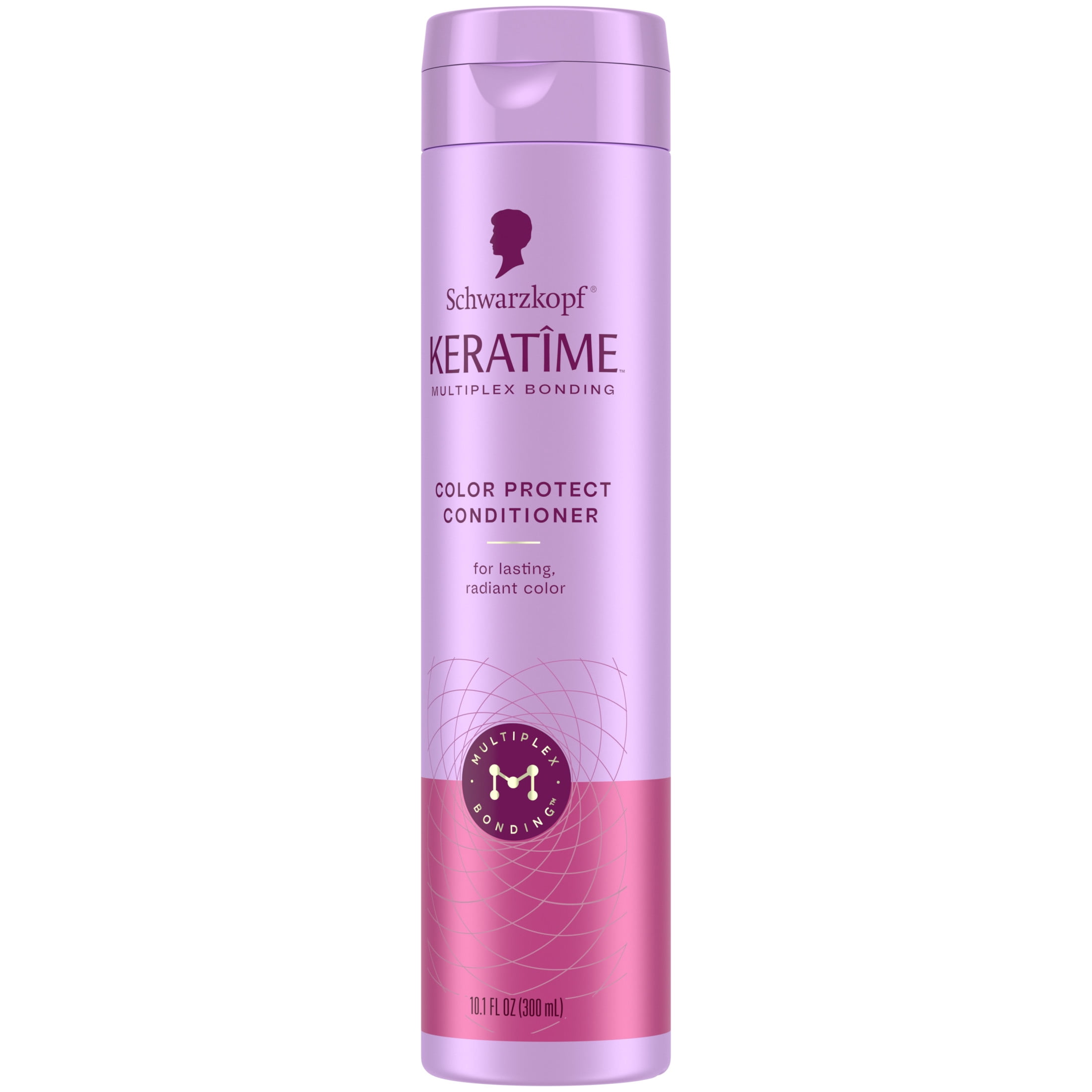 Schwarzkopf KERATIME Color Protect Conditioner for Color-Treated Hair, 10.1 fl oz