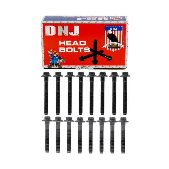 DNJ HBK4116 Head Bolt Kit Fits Cars & Trucks 89-95 Ford Lincoln Continental 3.8L V6 OHV 12v