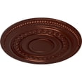 thumbnail image 3 of Ekena Millwork 18"OD x 1 1/4"P Oldham Ceiling Medallion (Fits Canopies up to 8 5/8"), Hand-Painted Antique Copper, 3 of 5