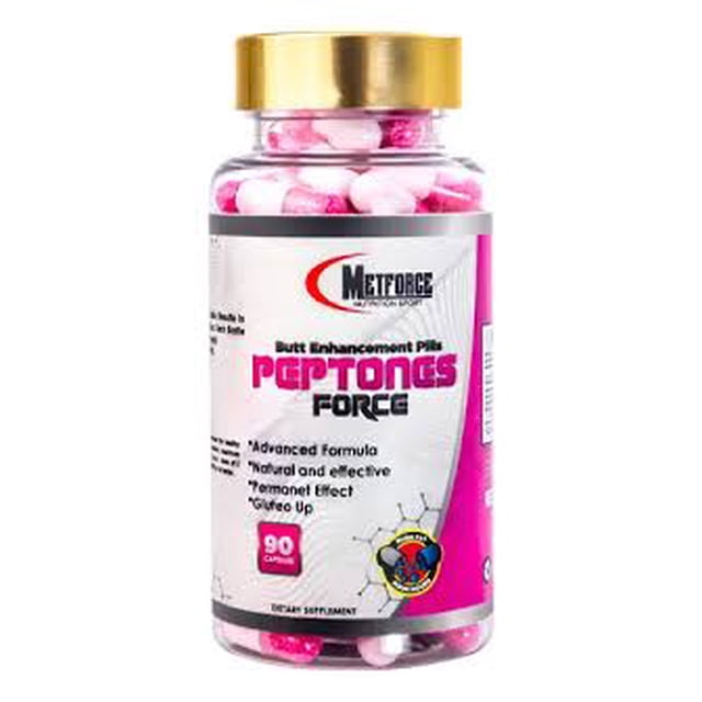 Metforce Peptones Force - Peptonas y Colágeno - 90 Cápsulas - Con Magnesio y Vitamina C