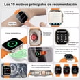 thumbnail image 5 of Smartwatch Genérico T800 Ultra Deportivo Naranja Bluetooth con Llamadas, 5 of 5