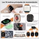 thumbnail image 5 of Smartwatch Genérico T800 Ultra Deportivo Naranja Bluetooth con Llamadas, 5 of 5