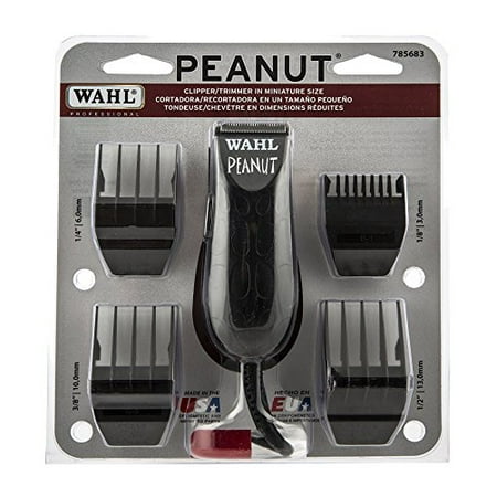 WAHL CLIPPER/TRIMMER PEANUT BLACK (2068BK)           (86552) clip/trim