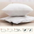 thumbnail image 3 of Pillow Insert for Decorative Covers, Soft Hypoallergenic Bed Pillow Core for Couch Bed Sofa(White-17.77*17.77inch-0.77lb), 3 of 6