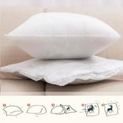 White Pillows Clearance! Cozy Comfort Cotton Pillows - Sofa Bed Decorative Throw Pillows, Bed Pillows for Sleeping Soft and Supportive Pillows for Side and Back Sleepers,11.8x11.8inches