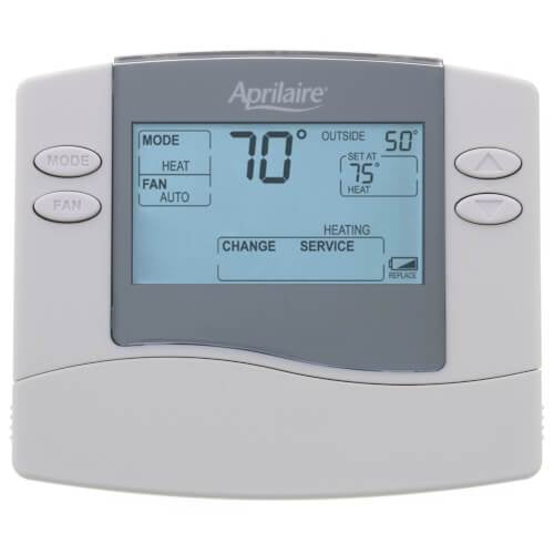 Aprilaire 8446 NonProgrammable Heat Pump 2H/1C Thermostat Walmart