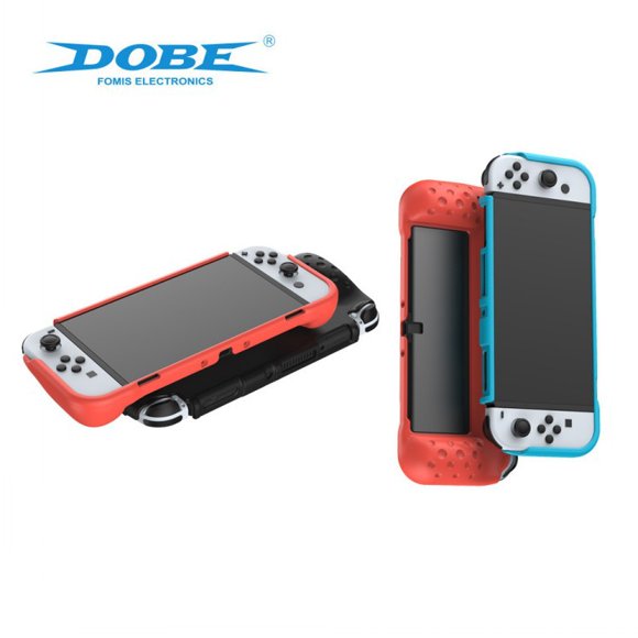 Étui de Protection Tout-en-un en TPU pour Switch OLED – Coque Antidérapante et Antichoc pour Console Nintendo Switch OLED, Accessoire de Protection Intégrale Mince et Léger