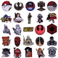 thumbnail image 2 of Broche de Metal de Anime mandaloriano de la película de Star Wars, alfileres de solapa para mochilas, Pin esmaltado, ropa, accesorios para vaqueros, regalo de joyería de dibujos animados, 2 of 4