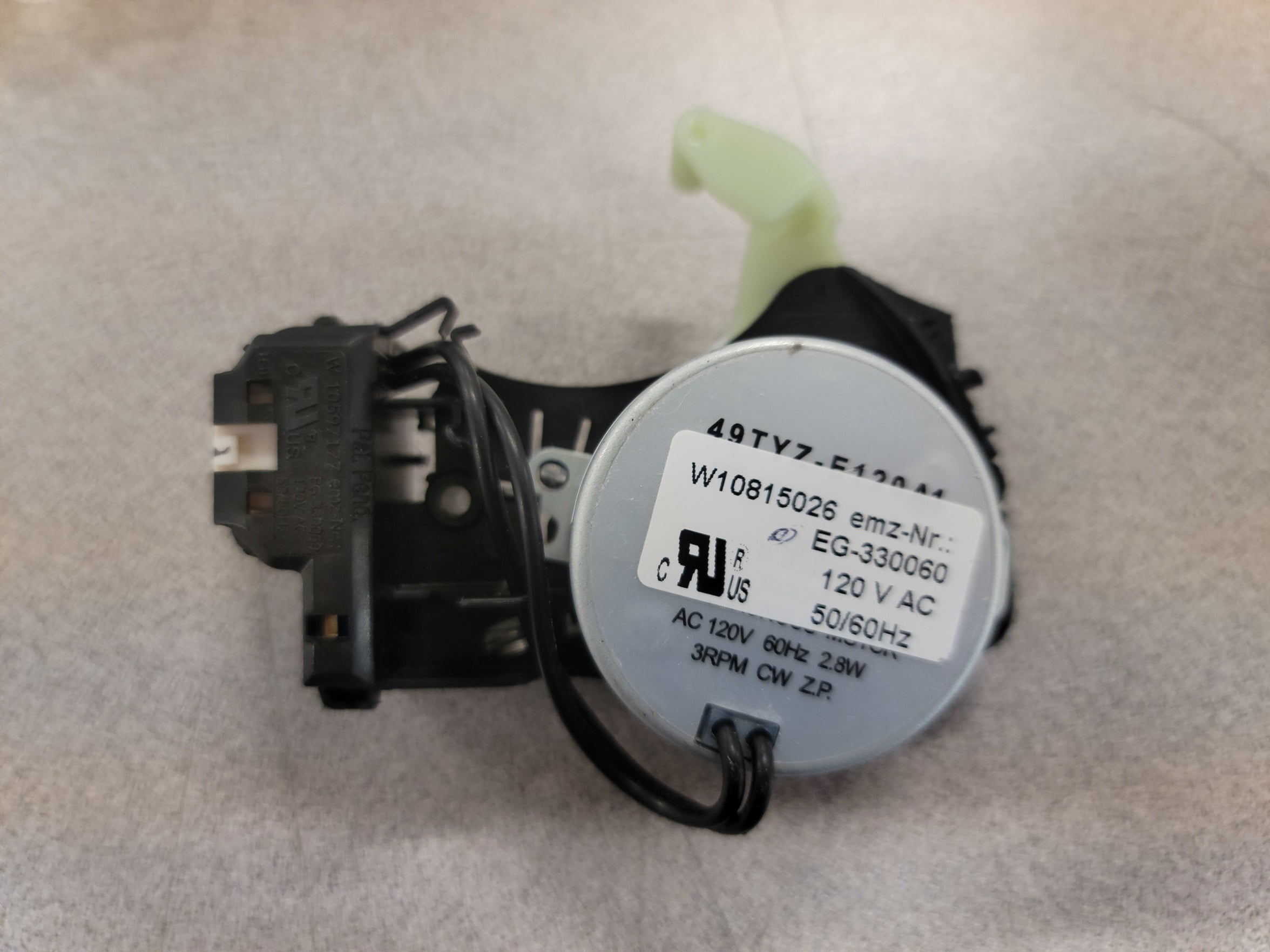 Restored CoreCentric Laundry Washer Actuator for Whirlpool w10913953 (Refurbished)
