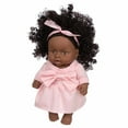 thumbnail image 5 of 8inch Realistic Reborn Baby Doll - 20cm Soft Cotton Body, Hand-Painted Nails, Washable Mohair Hair, Photography Prop & Art Collection, Perfect Companion Gift for Kids, 5 of 9