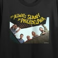 thumbnail image 2 of It's Always Sunny in Philadelphia Group Dumpster Women's Black Short Sleeve Crop Tee-XL, 2 of 3