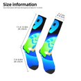 thumbnail image 3 of Saiise Bluey Funny Socks Men Women Boys Kids Adults Novelty Graphic Crew Tube Socks Crazy Design Casual Dress Socks for Sports,Running,Travel, 3 of 7