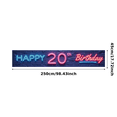 thumbnail image 4 of Neon Style Banner Decorative Light Party Banner Festive Decoration for Adult Birthday Celebration Neon Party Event, 4 of 8