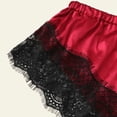 thumbnail image 4 of Gibobby Ropa interior mujer sexy Conjunto de Lencería Sexy para Mujer Ropa Interior de Encaje Interior con Cuello V Ropa de Dormir(Rojo, M), 4 of 5