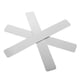 thumbnail image 5 of ColoMX 3 tiras de tablero de hierro de metal sin marco, tablero de barra de anuncios, tira de notas, barra de anuncios de metal, tablero de corcho adhesivo, tira de notas para cocina y oficina, 5 of 8