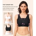 thumbnail image 3 of Corrector postoperatorio Shaper Bra BRABIC para mujer, color negro, 3 of 5