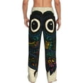 thumbnail image 3 of Kll Mens Pajama Pants For Men,Mens Lounge Pants,Funny Gifts For Men,Men'S Pajama Bottoms-Owl With Mandala, 3 of 9