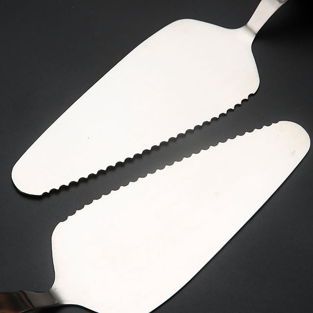 Stainless Steel Pizza Spatula with Wooden Handle for Oven Use 10 in Blade Length Kitchen Tool